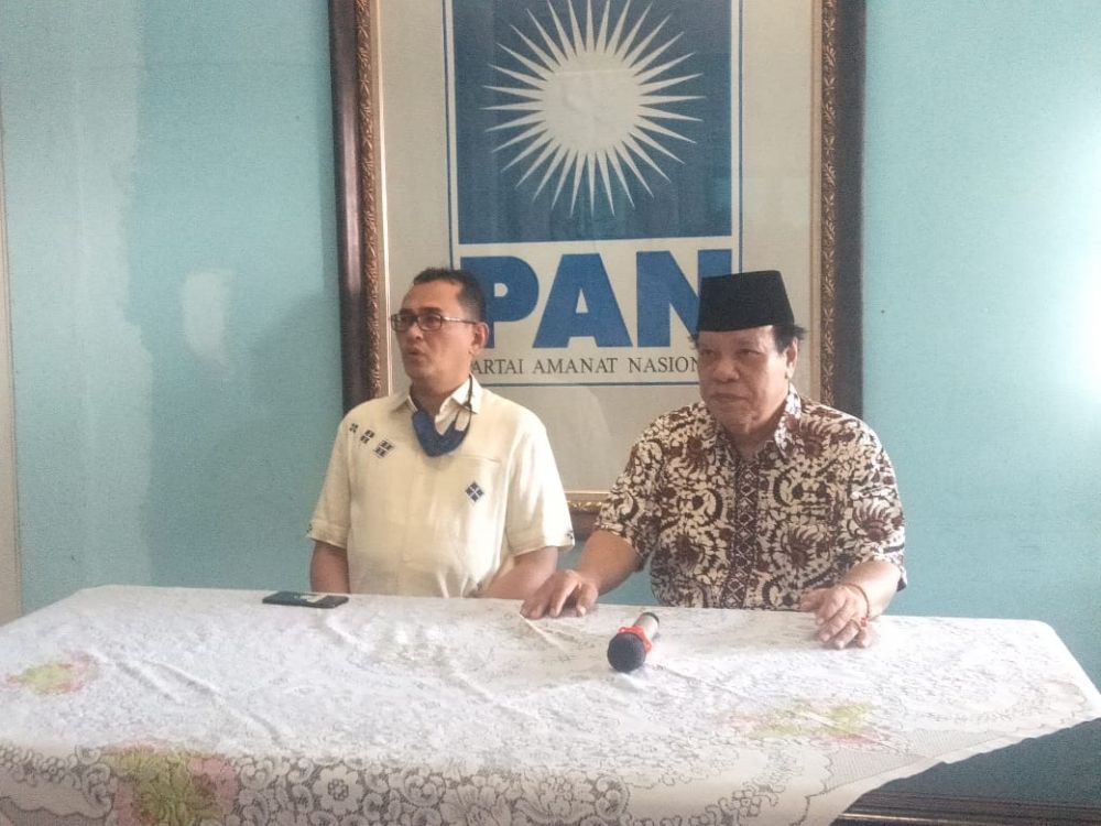Tim CE Kemas Arsyad Somad memberikan keterangan pada wartawan 