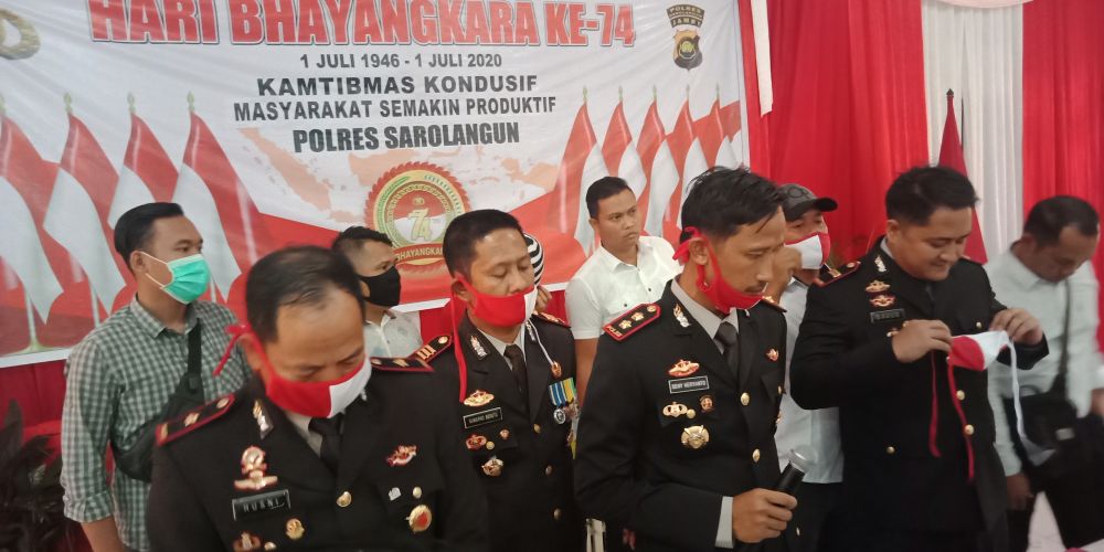 Jumpa pers Kapolres Sarolangun