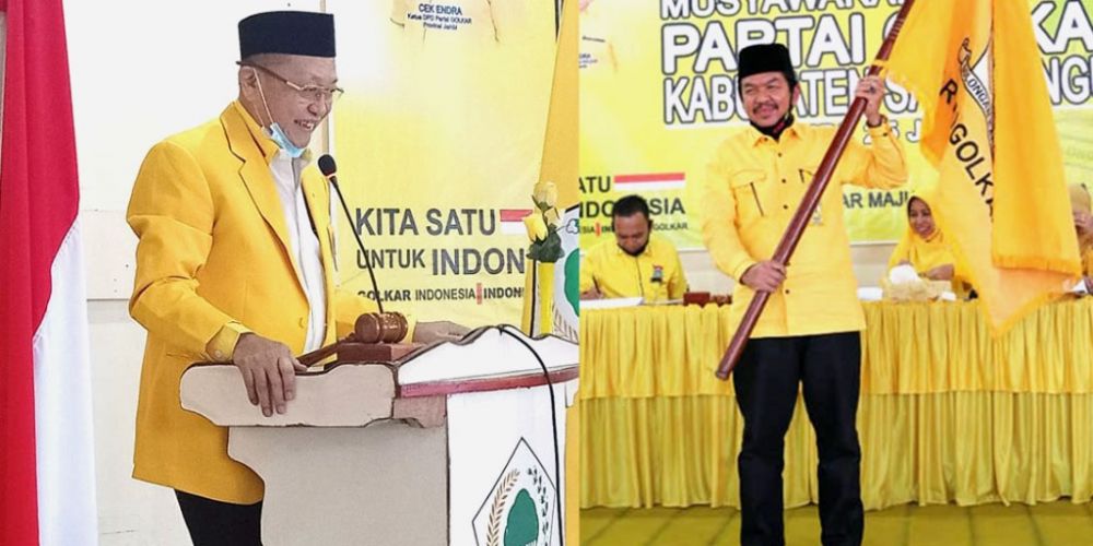 Sah, Tontawi Jauhari Nahkodai Golkar Sarolangun 2020-2025  
