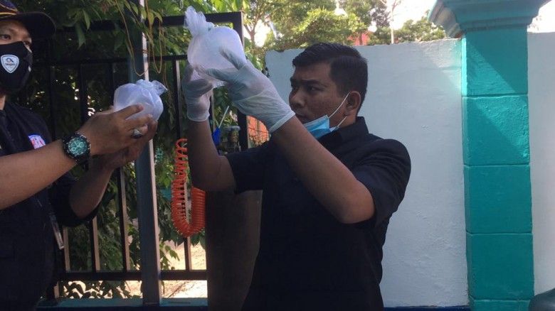 Wakil Ketua DPRD Provinsi Jambi Rocky Candra kembali mengunjungi kantor Badan Karantina Ikan, Pengendalian Mutu dan Keamanan Hasil Perikanan (BKIPM) Jambi, Selasa( 2/6) siang.