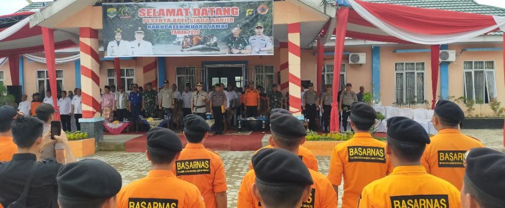 Apel Siaga bencana yang dilakukan Pemkab Muaro Jambi