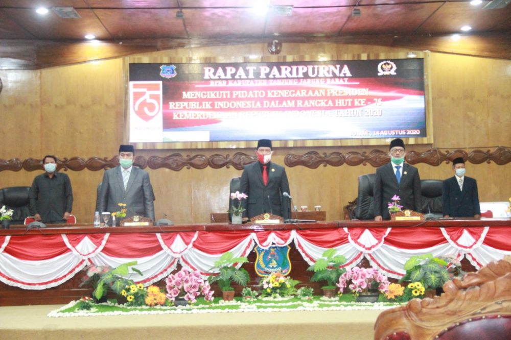 Pidato kenegaran presiden RI dalam rangka HUT RI ke 75
