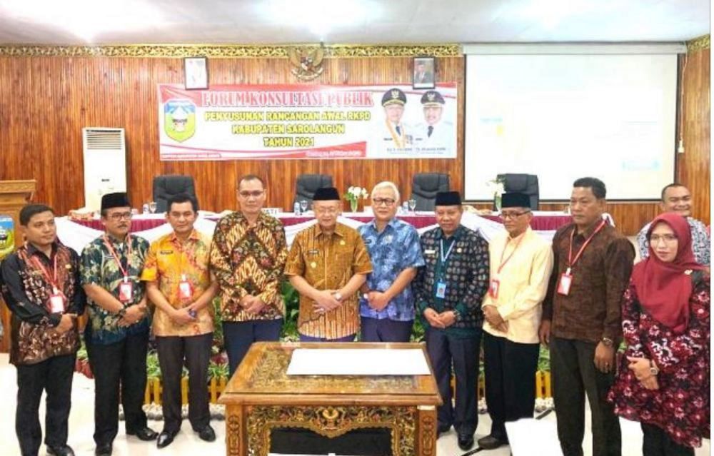 Pembukaan FKP Penyusunan Ranwal RKPD Sarolangun tahun 2020