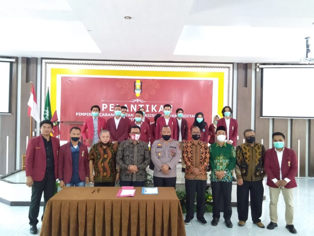 Foto Bersama usai pelantikan pengurus PC IMM Kota Jambi 