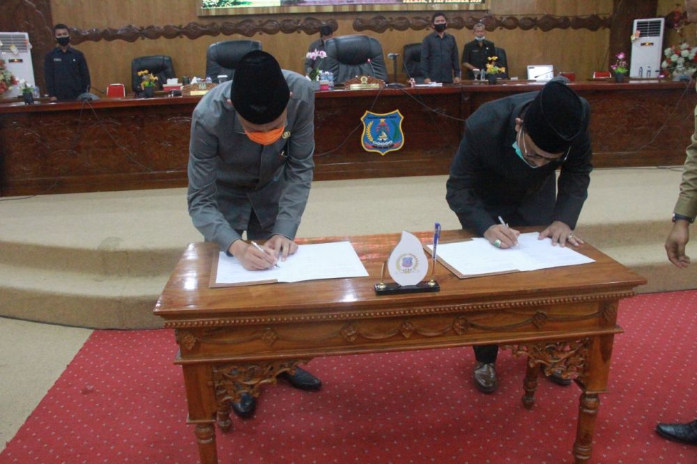 Penandatangan nota  Kesepakatan KUPA dan PPAS