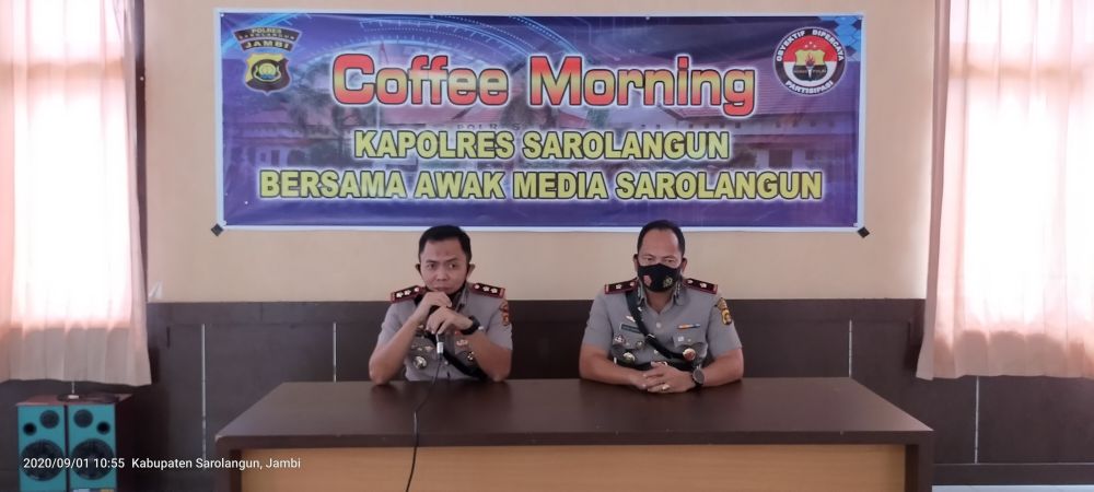 Kapolres, AKBP Sugeng Wahyudiyono dan Wakapolres, Kompol Husni Thamrin