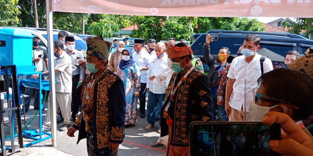 Fachrori dan Syafril Nursal mendaftar ke KPU