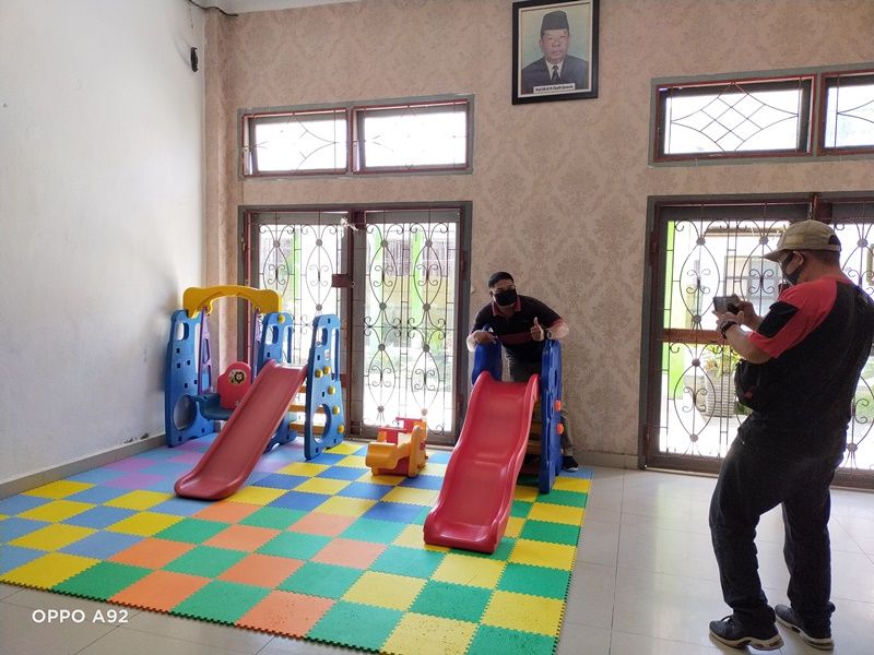 Tersedia fasilitas permainan anak di RSUD Chatib Quzwain Sarolangun 