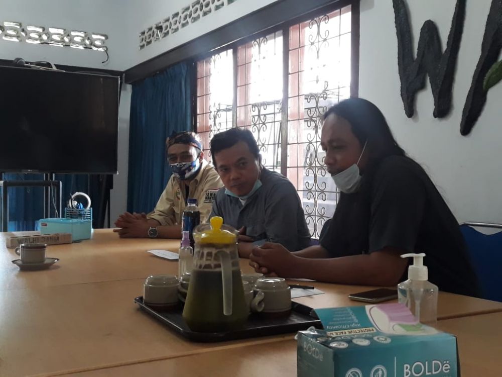Al Haris di kantor WALHI