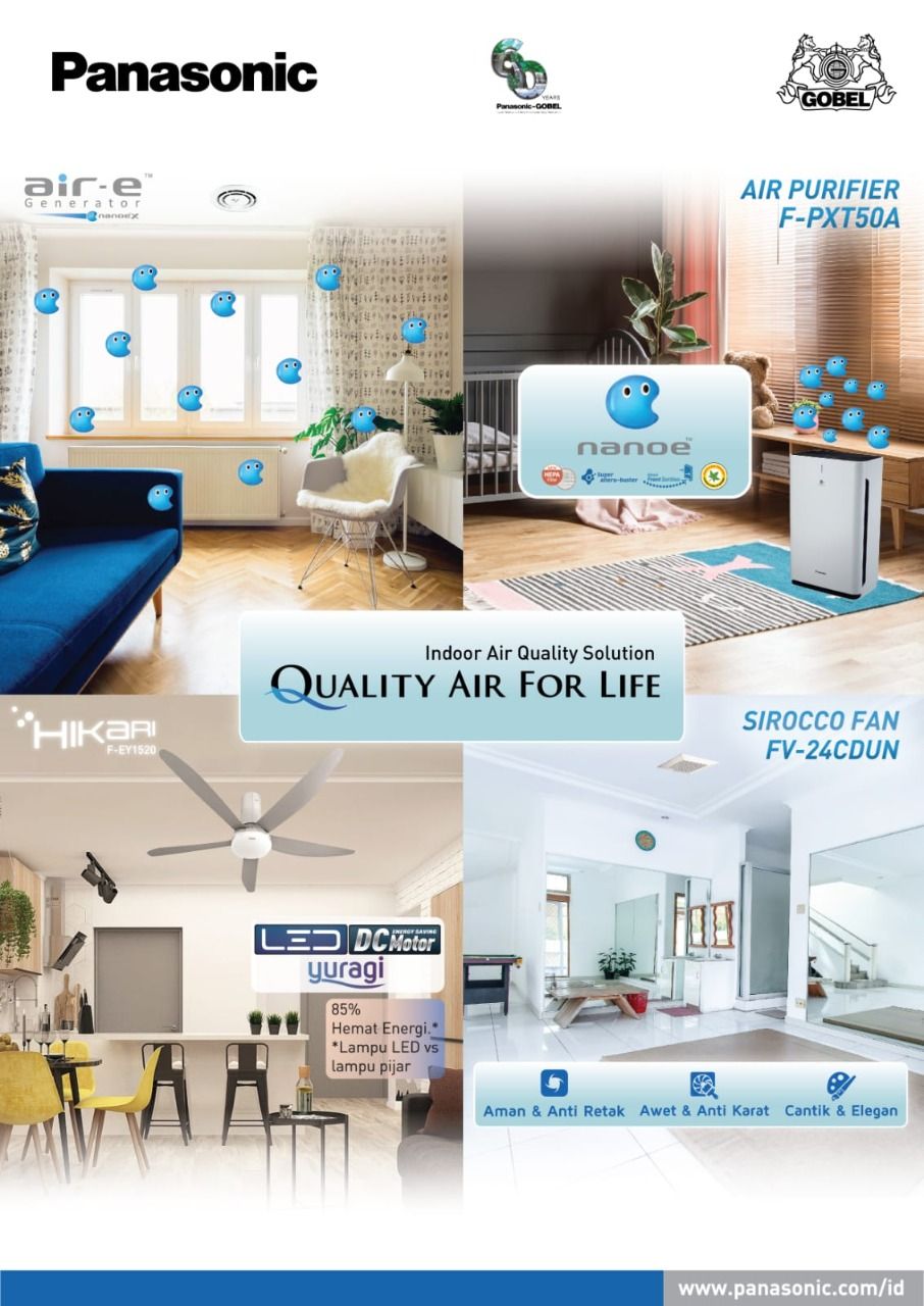 Quality Air for Life dari Panasonic 