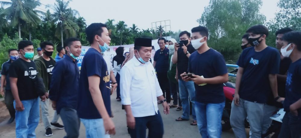 Al Haris menyapa millenial di Tanjabtimur