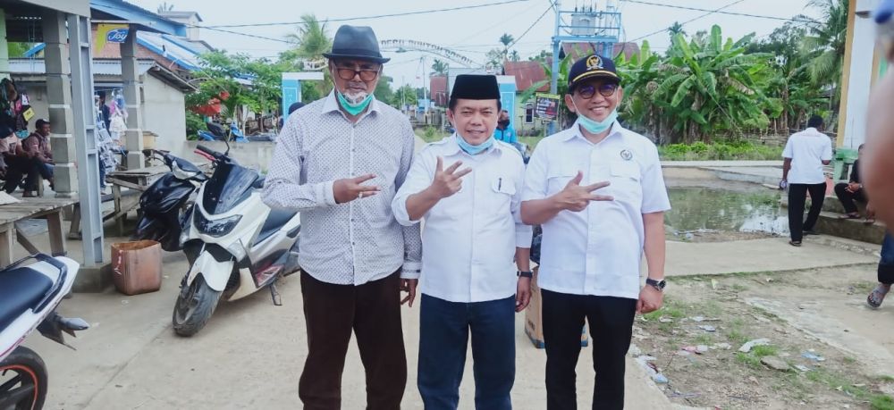 Al Haris bersama Abdullah Hich dan H Bakri.