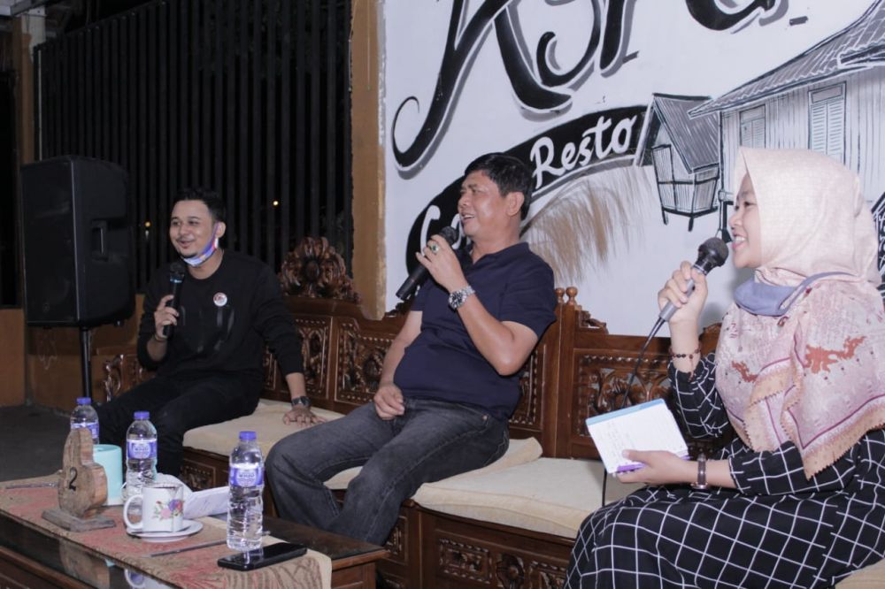 Syafril Nursal Bersama Milenial Sarolangun. 