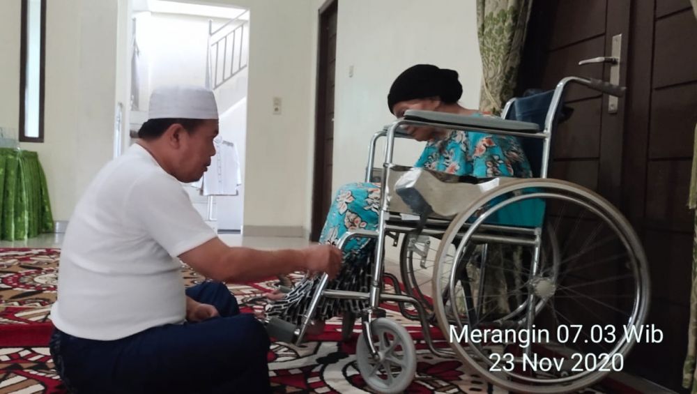 Al Haris bersama Orang tuanya