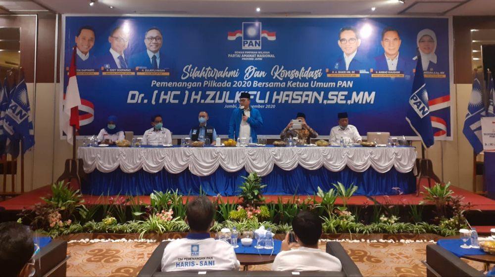 Konsulidasi PAN pemenangan Haris-Sani
