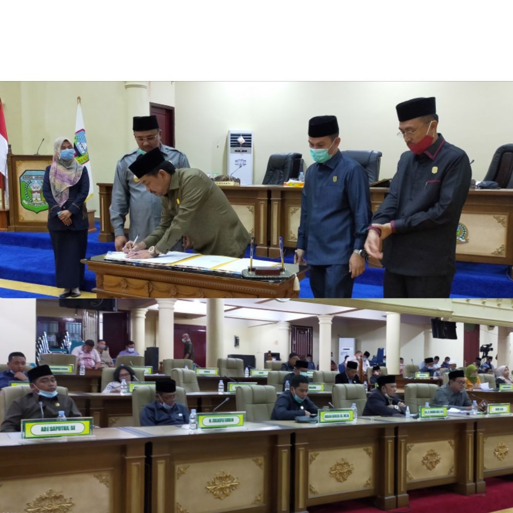 Ranperda APBD Kabupaten Sarolangun tahun 2021 disetujui