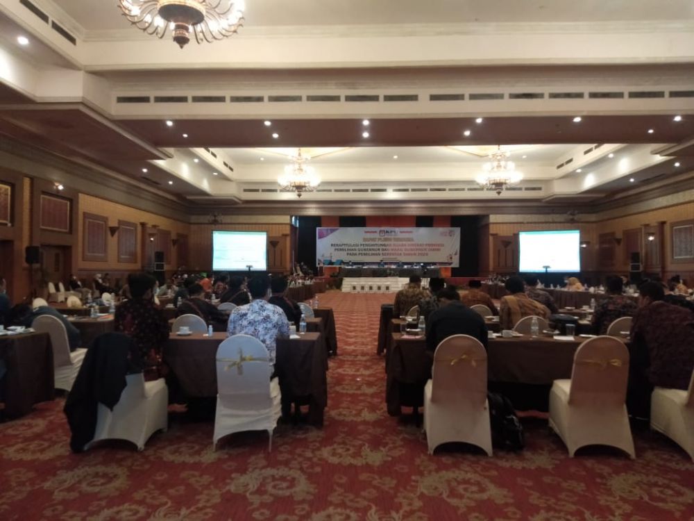 Pleno KPU Provinsi Jambi