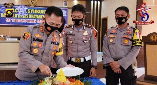 Kapolres Sarolangun, Sugeng Wahyudiyono dan Kasat Lantas, IPTU Angga Luvyanto