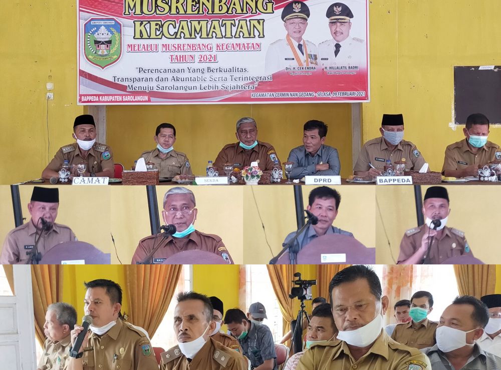 Musrenbang Kecamatan CNG, Selasa (09/02)