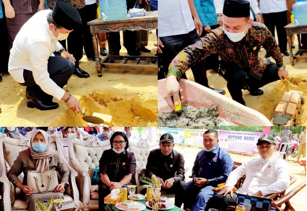 Ketua DPRD, Tontawi Jauhari SE dan Waka I, Aang Purnama SE MM