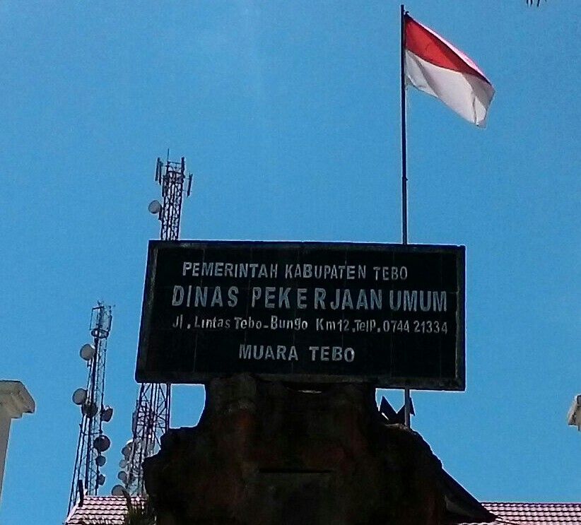 Kantor dinas PUPR Tebo