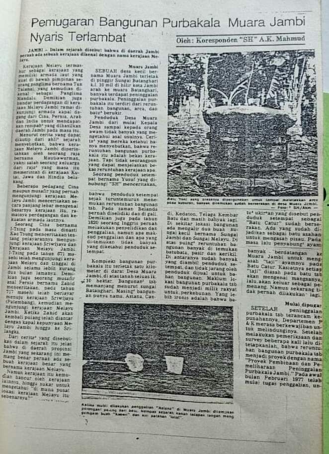 kliping tentang candi, 
