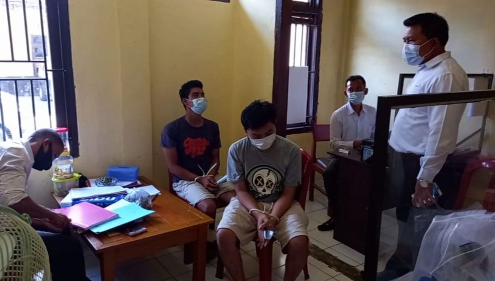 Bandar Narkoba yang diamankan