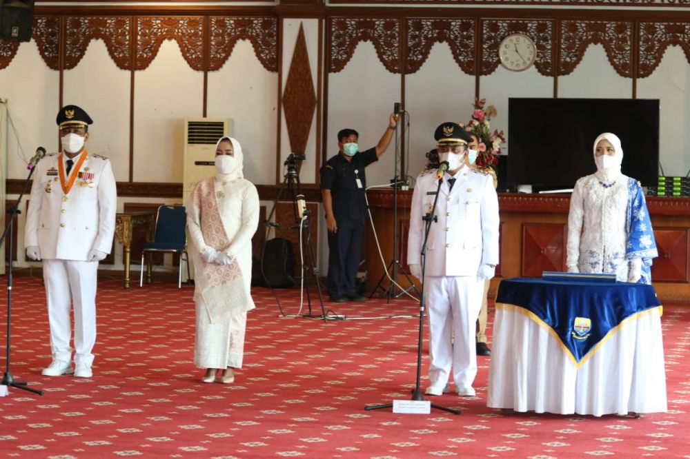 Pelantikan Bupati Tanjabtimur Romi-Robby.