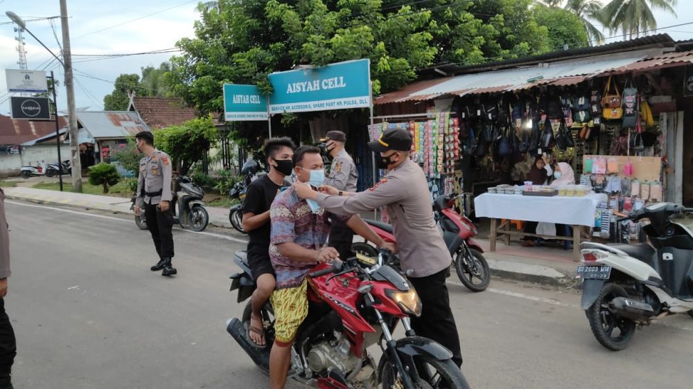 Kepolisian Daerah Tebo penerapan protokol kesehatan 