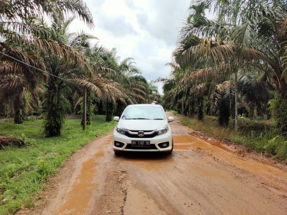 Kondisi jalan menuju  PWN