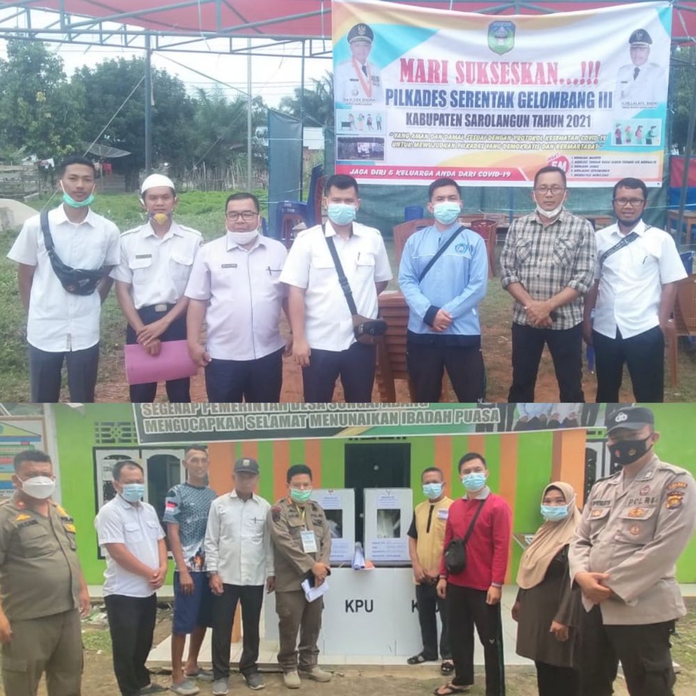 Persiapan Pilkades Sungai Abang H-1