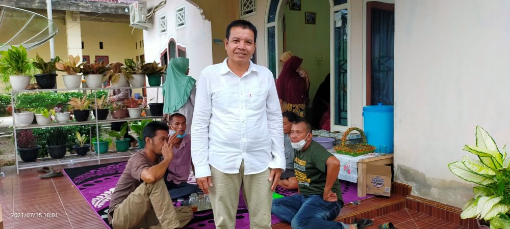 Kholil Husairi, Kades Sungai Abang terpilih  