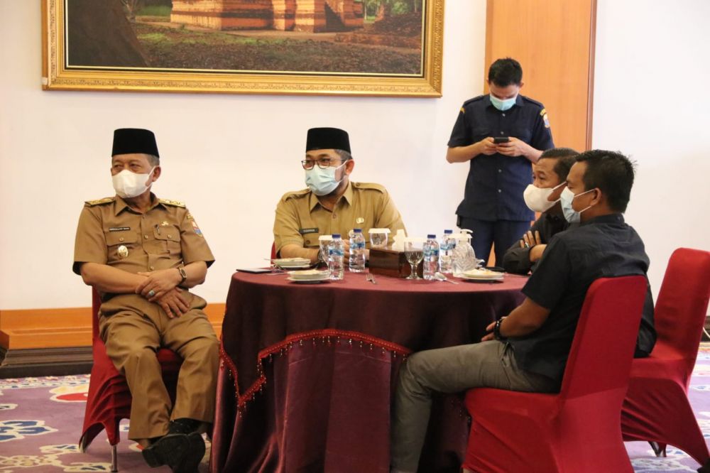 Gubernur dan Wakil Gubernur Jambi Coffe Morning bersama Anggota DPRD Provinsi Jambi