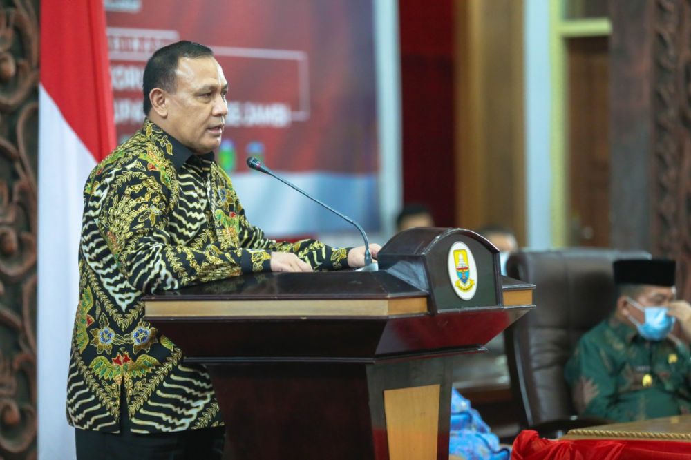 Ketua Komisi Pemberantasan Korupsi (KPK) Firli Bahuri  