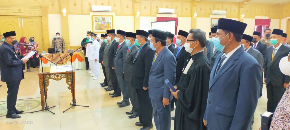 Prosesi pelantikan