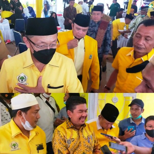 H Cek Endra, Tontawi Jauhari bersama politisi Golkar 