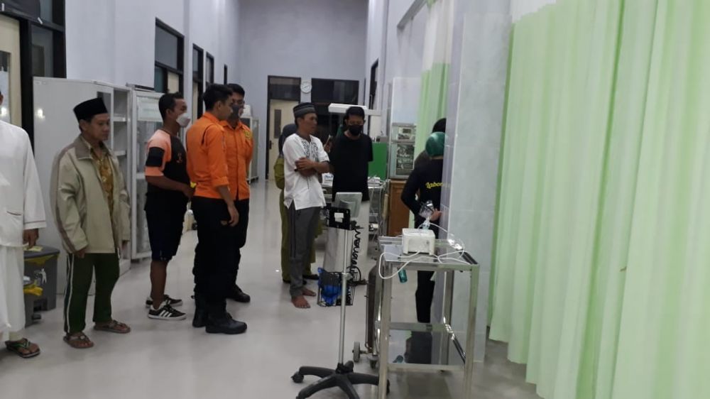 Kelurga korban di IGD