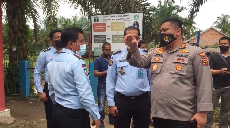 Kapolda Jambi mengecek Lapas Muara Bulian