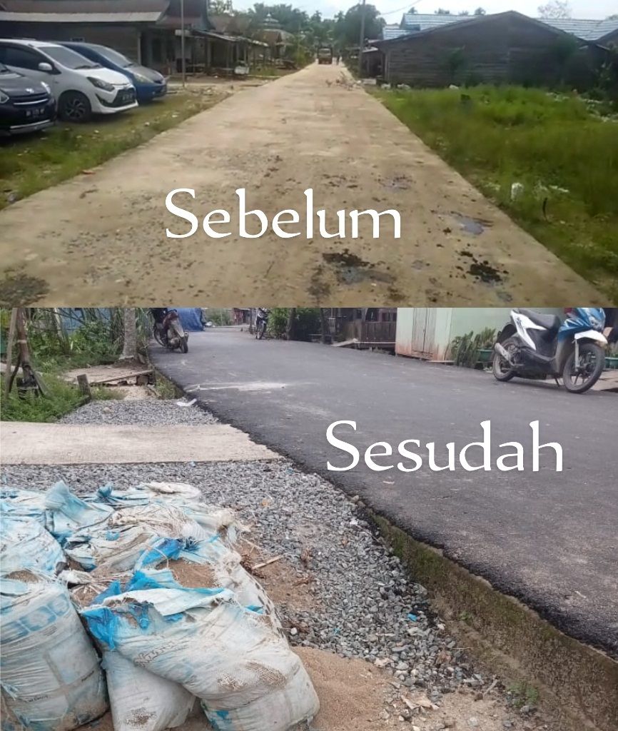 Proyek yang tumpang tindih di Tanjabarat