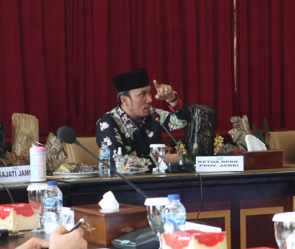Ketua DPRD Provinsi Jambi Edi Purwanto 
