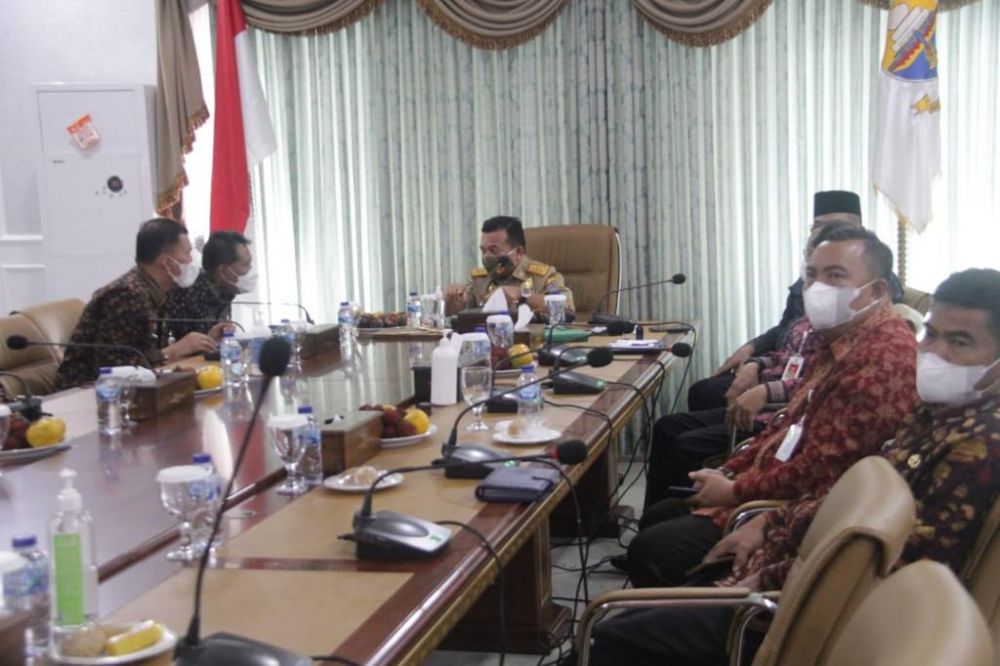 Pertemuan Tahunan Industri Jasa keungan Tahun 2022 dan Peluncuran Taksonomi Hijau Indonesia oleh Presiden Republik Indonesia, Joko Widodo (Jokowi) secara virtual