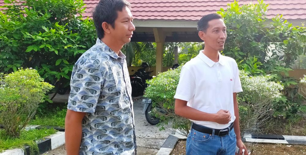 Arief Hamdani (Kanan) dan Ahmadi (Kiri)