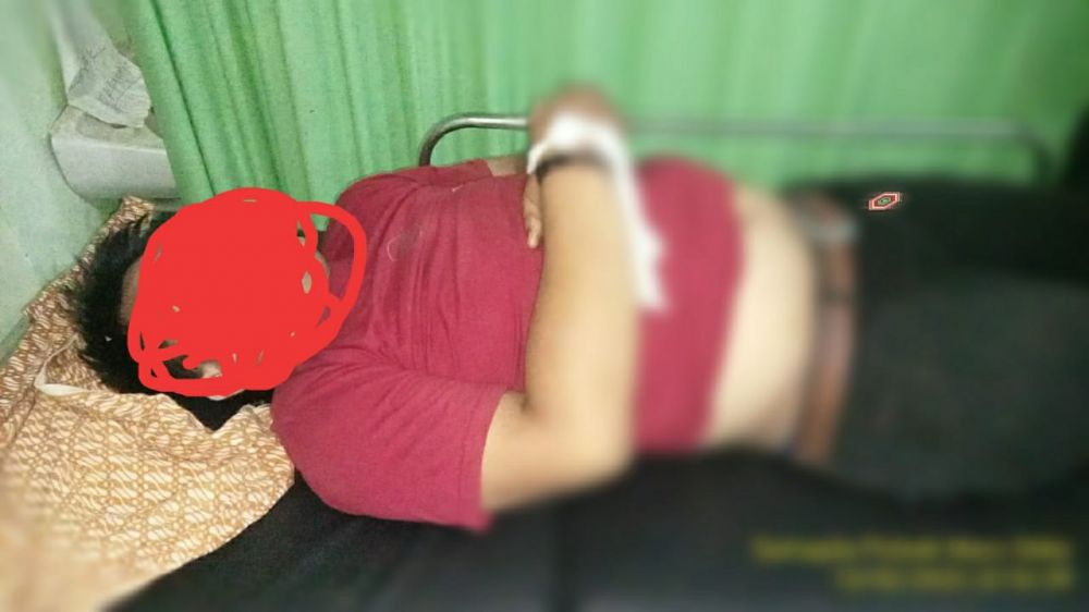 Jenazah Ardi dipuskesmas.