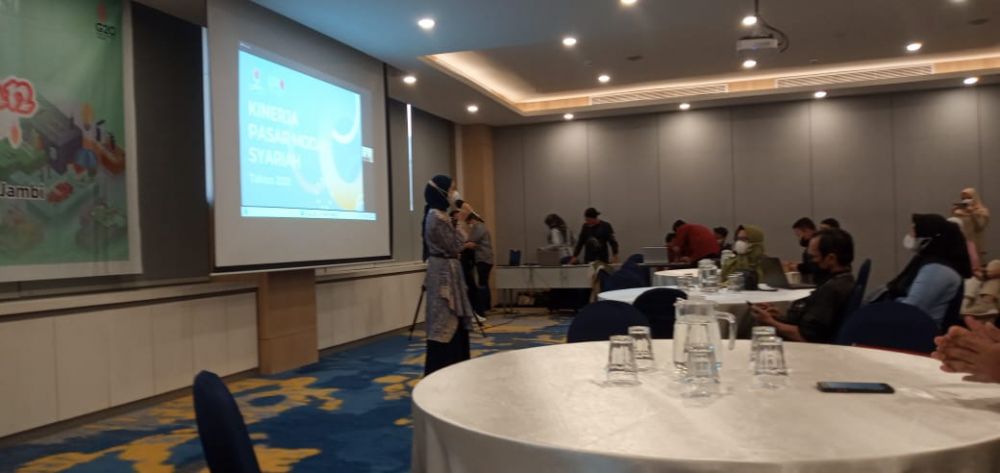 Berlangsungnya Gebyar Safari Ramadhan Nusantara yang di gelar OJK Jambi Tahun 2022