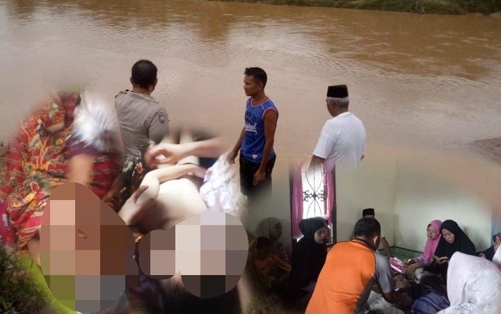 Bocah yang tenggelam di sungai