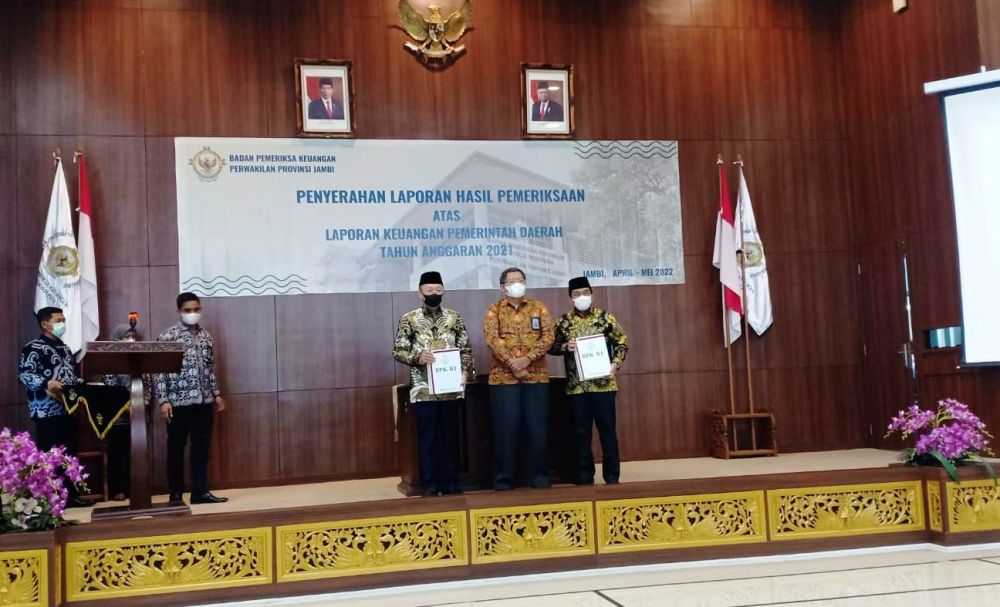 Opini WTP keenam kali yang diraih Pemkab Sarolangun