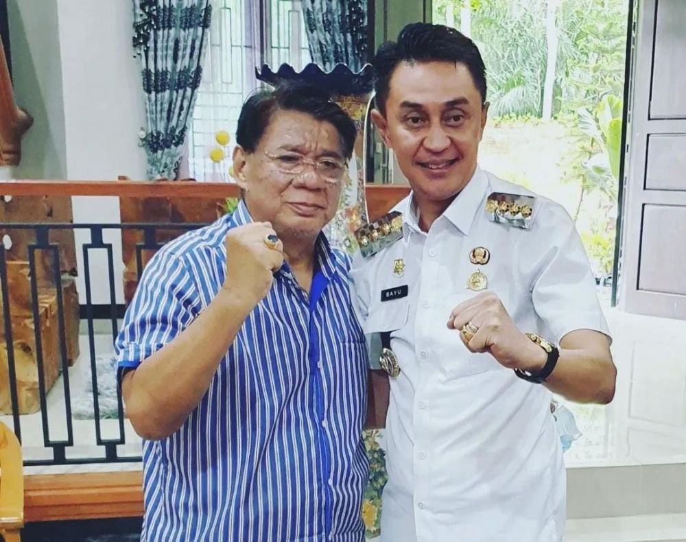 Wakil Ketua DPRD Provinsi Jambi Burhanuddin Mahir bersama Pj Bupati Muarojambi Bachyuni Deliansyah