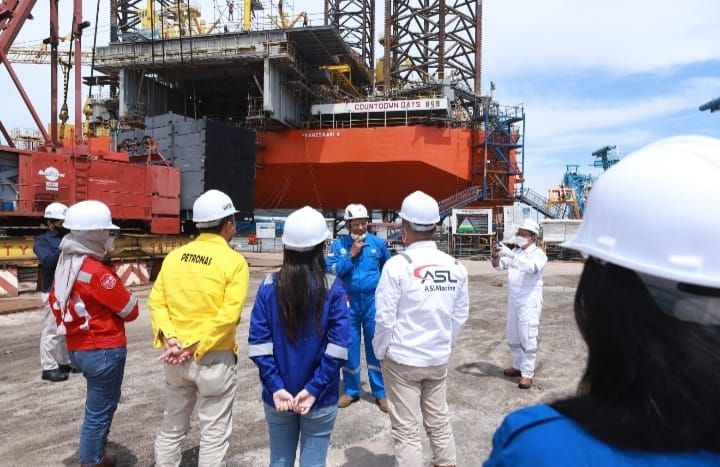 SKK Migas dan KKKS melakukan inspeksi atau kunjungan langsung ke pabrikasi di Batam, Provinsi Riau