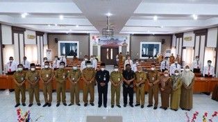 Pembukaan Pelatihan Kepemimpinan Administrator   Angkatan VI Pemerintah Kabupaten / Kota   se-Provinsi Jambi Tahun 2022, bertempat di Aula Kantor Badan Pengemban