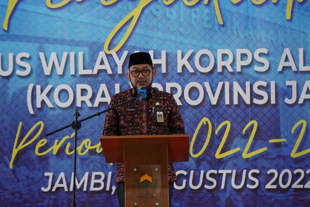 Sekretaris Daerah (Sekda) Provinsi Jambi, H.Sudirman,S.H.,M.H.,